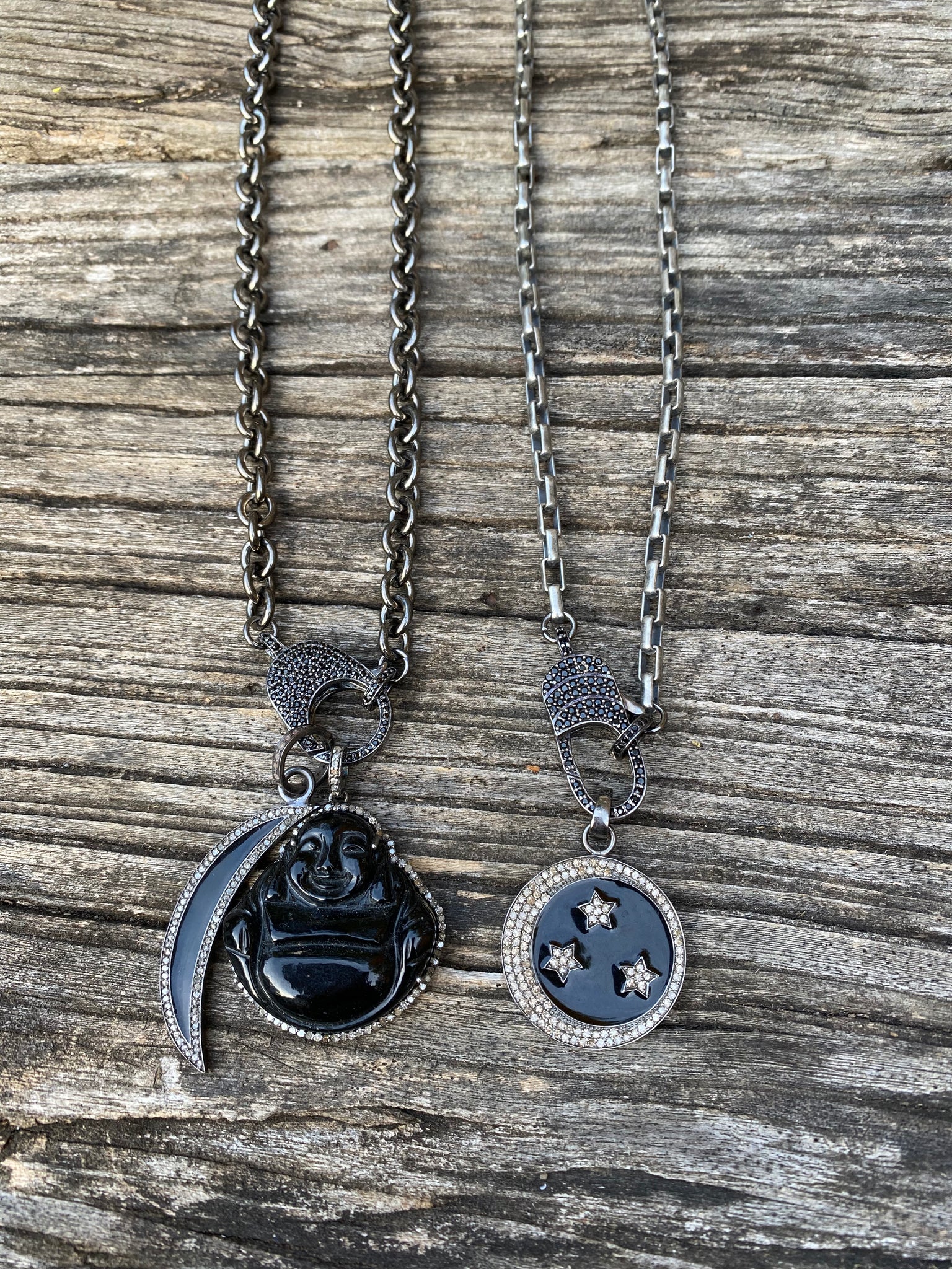 Large clasp necklace deals